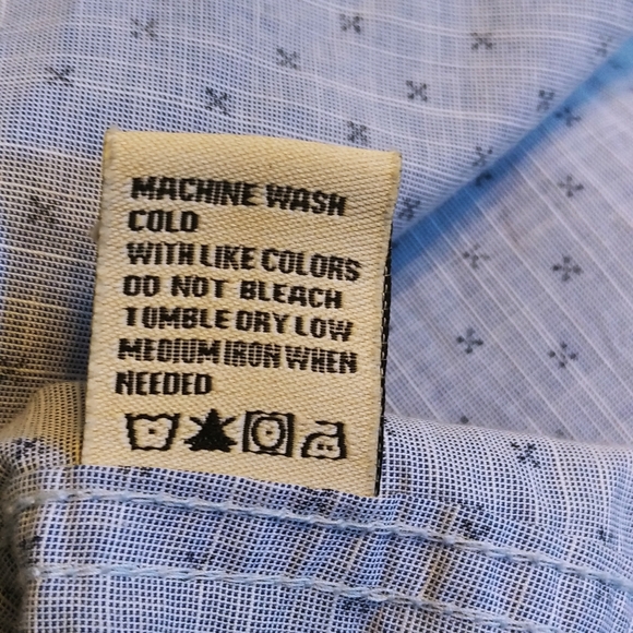 Alexander Julian colors short Sleeve Blue Size L - Picture 6 of 7